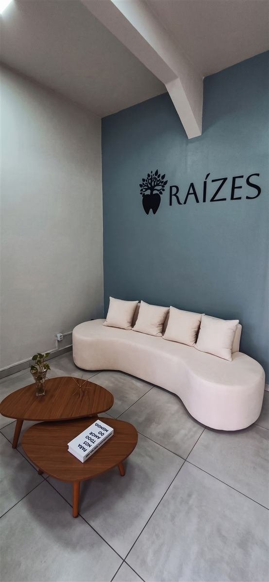Recepção da Clínica Raízes